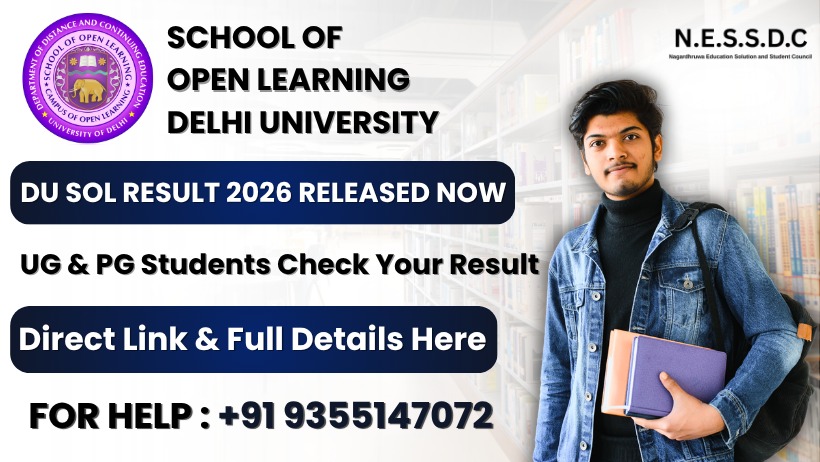 DU SOL Admission Graphic